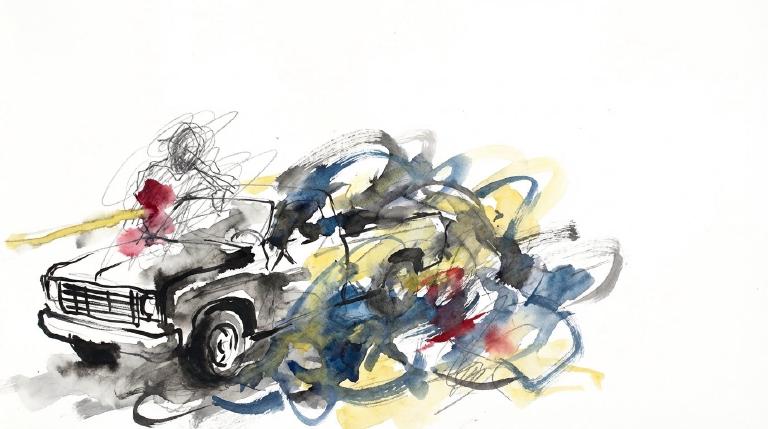 Liberty Avenue, a left turn, and a life lost