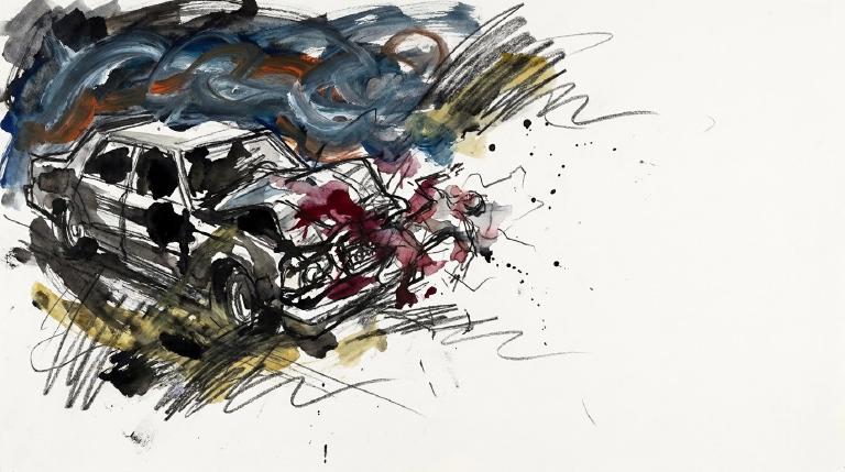 125th Street, a boy on a bike, and the long tally