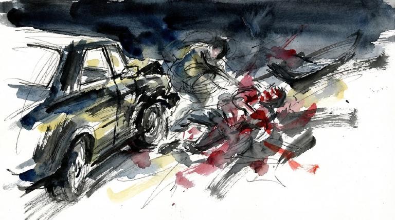 Two Dead. Hundreds Hurt. Riley: Lower the Speed or Own the Blood.