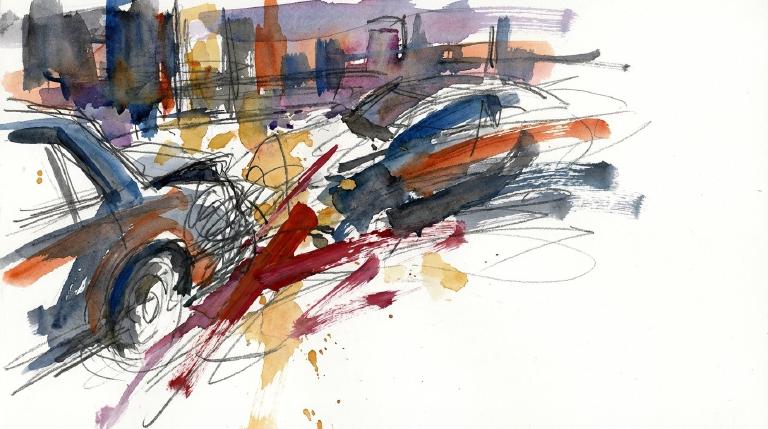 District 20: Crosswalks, Curbs, and the Counted Dead