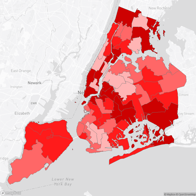 NYC council district map preview