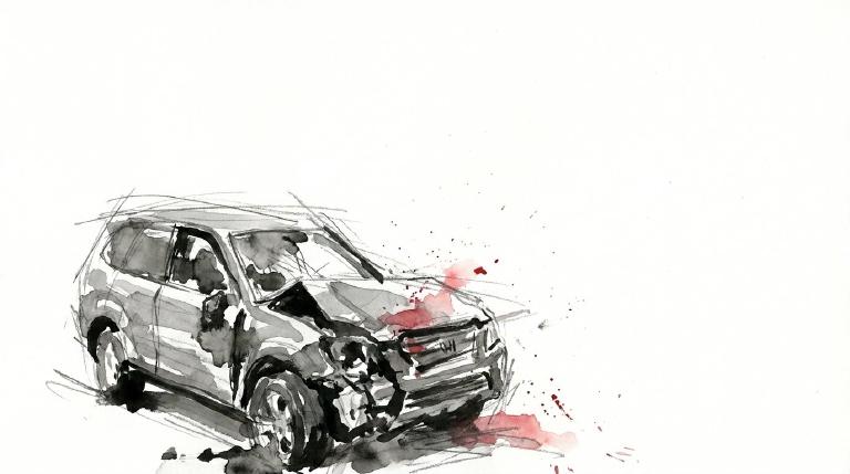 Leggett and Bruckner: a woman in the crosswalk, a driver who kept going