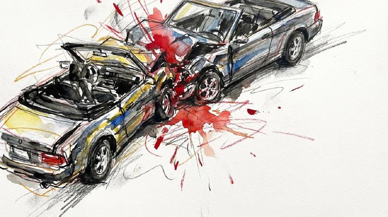 Evening turn at 84th and 35th